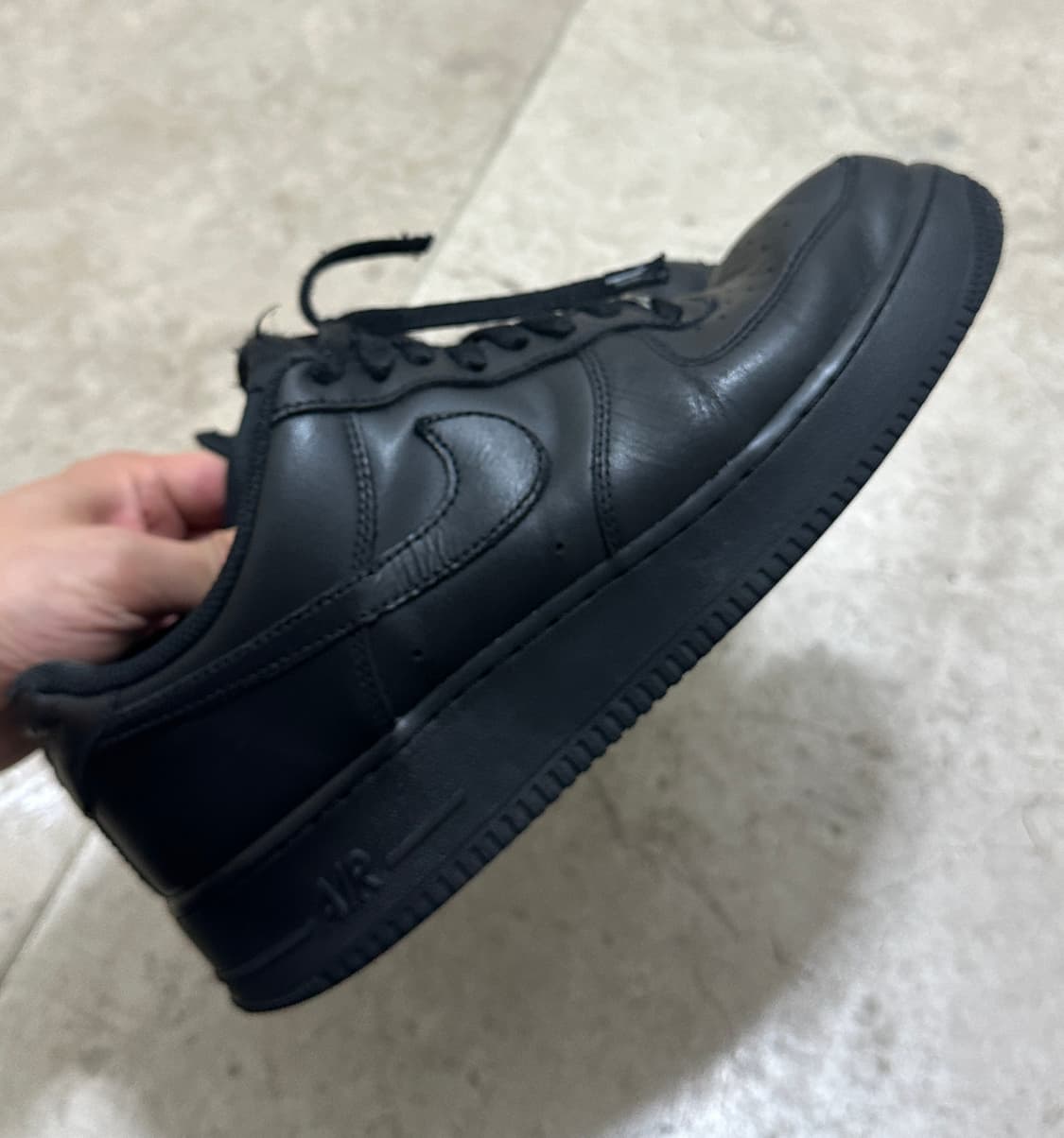 (270) 나이키 에어포스 블랙  상품이미지2