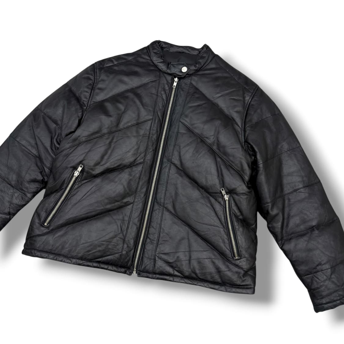 JPN 쉽스킨 양가죽 리얼레더 패딩 자켓 상품이미지3