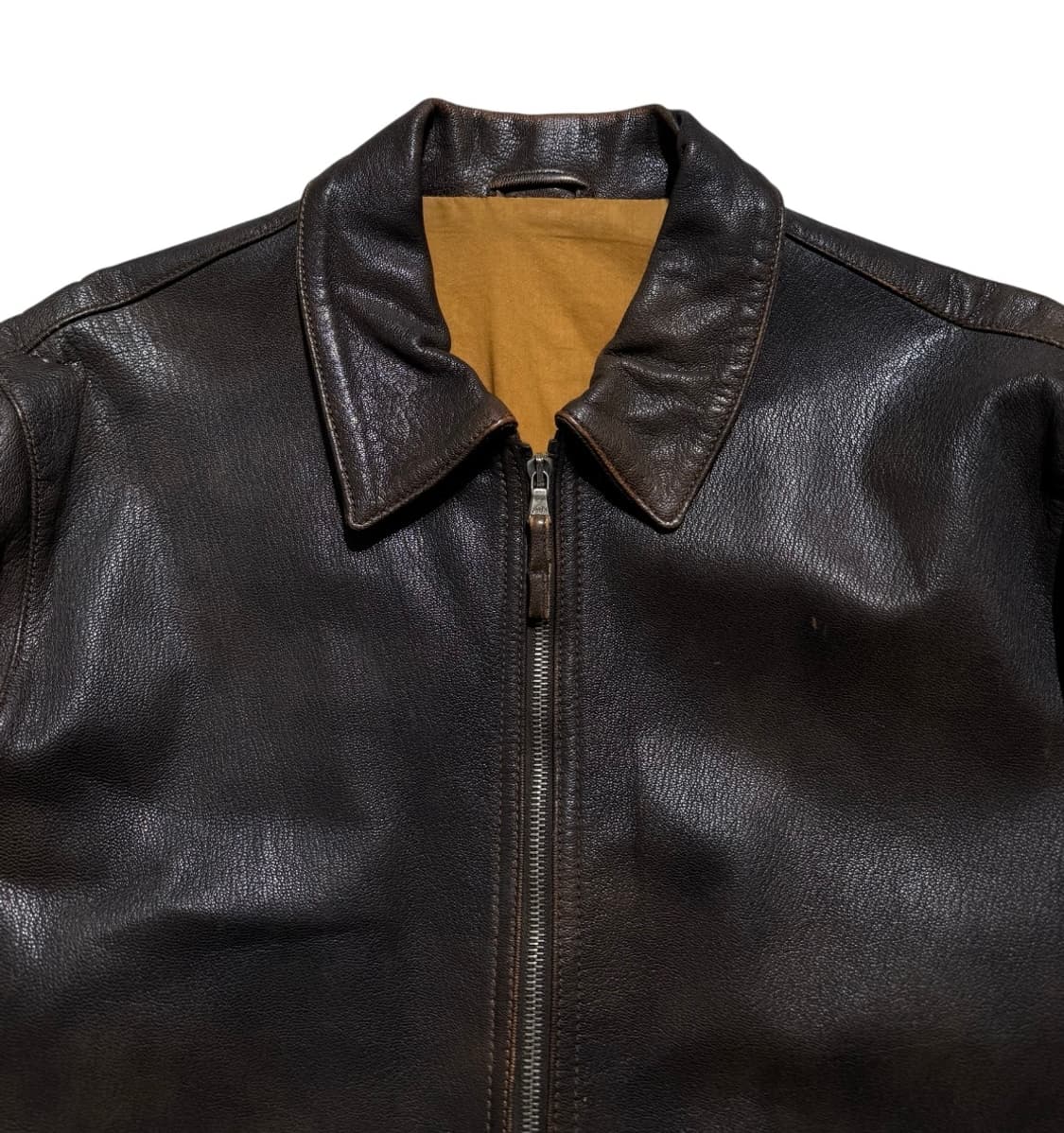 엠비오 고트 스킨 레더 자켓 상품이미지7