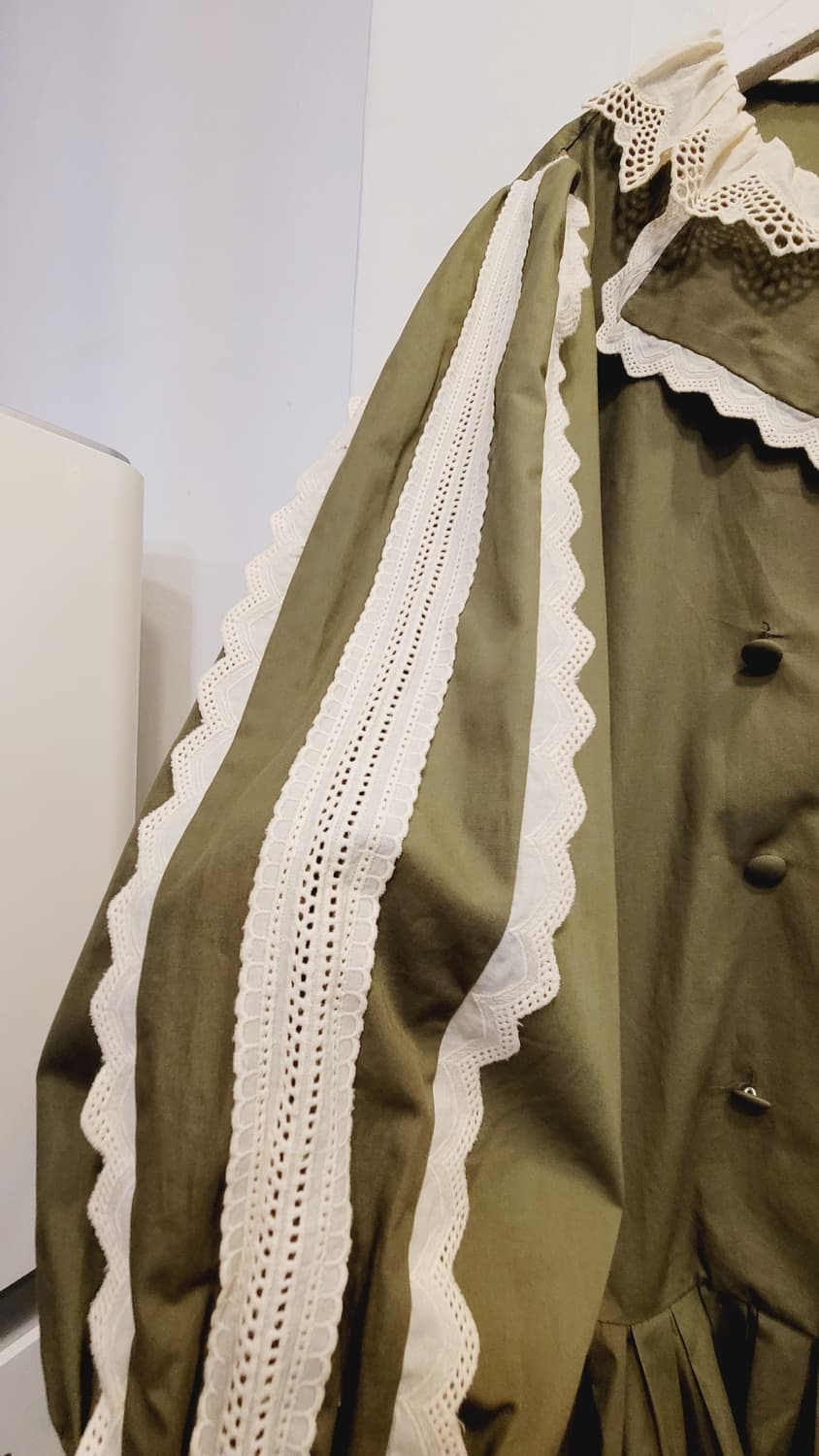 수입 벌룬 레이스 원피스 상품이미지4