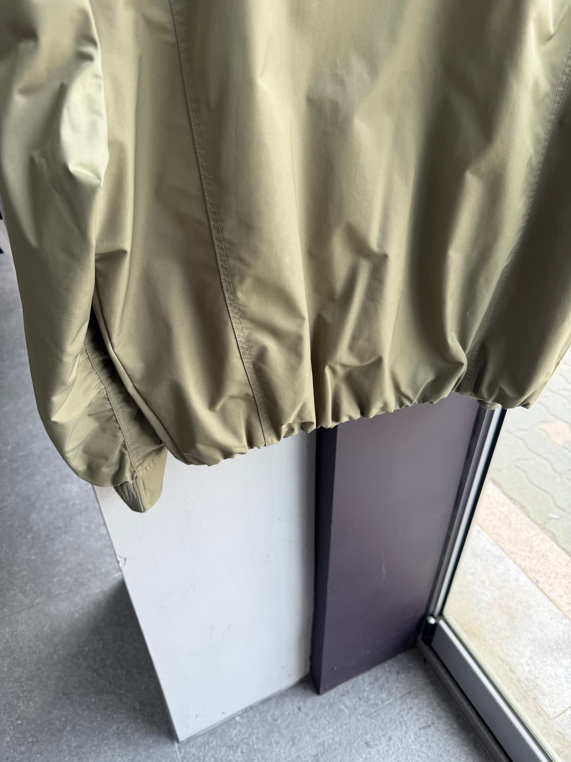100~105/ 시스템옴므 22FW 나일론 봄버 자켓 상품이미지7