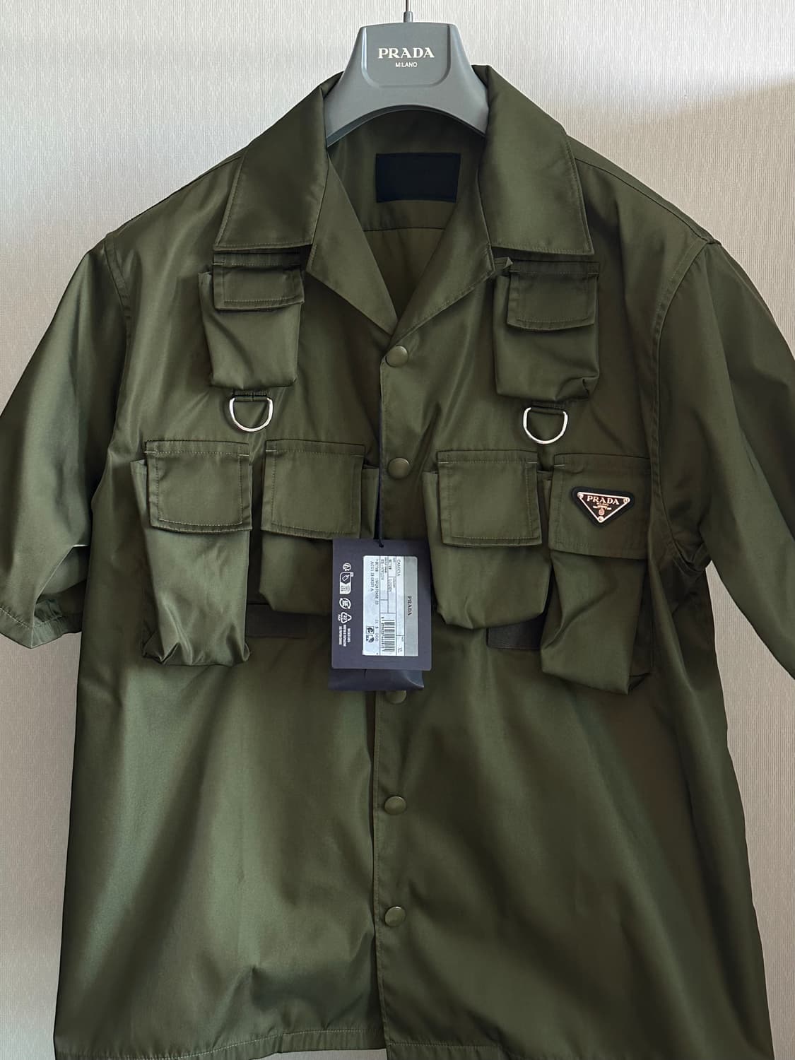 프라다 리나일론 탄창 셋업 24ss XL(105-110) 새상품급 상품이미지2