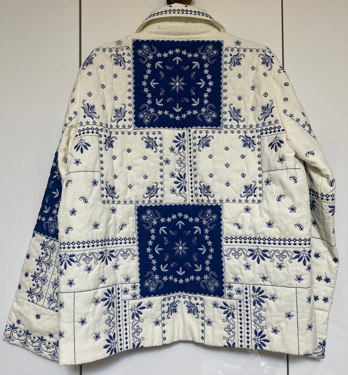 산드로 자수 패치워크 자켓점퍼 상품이미지4