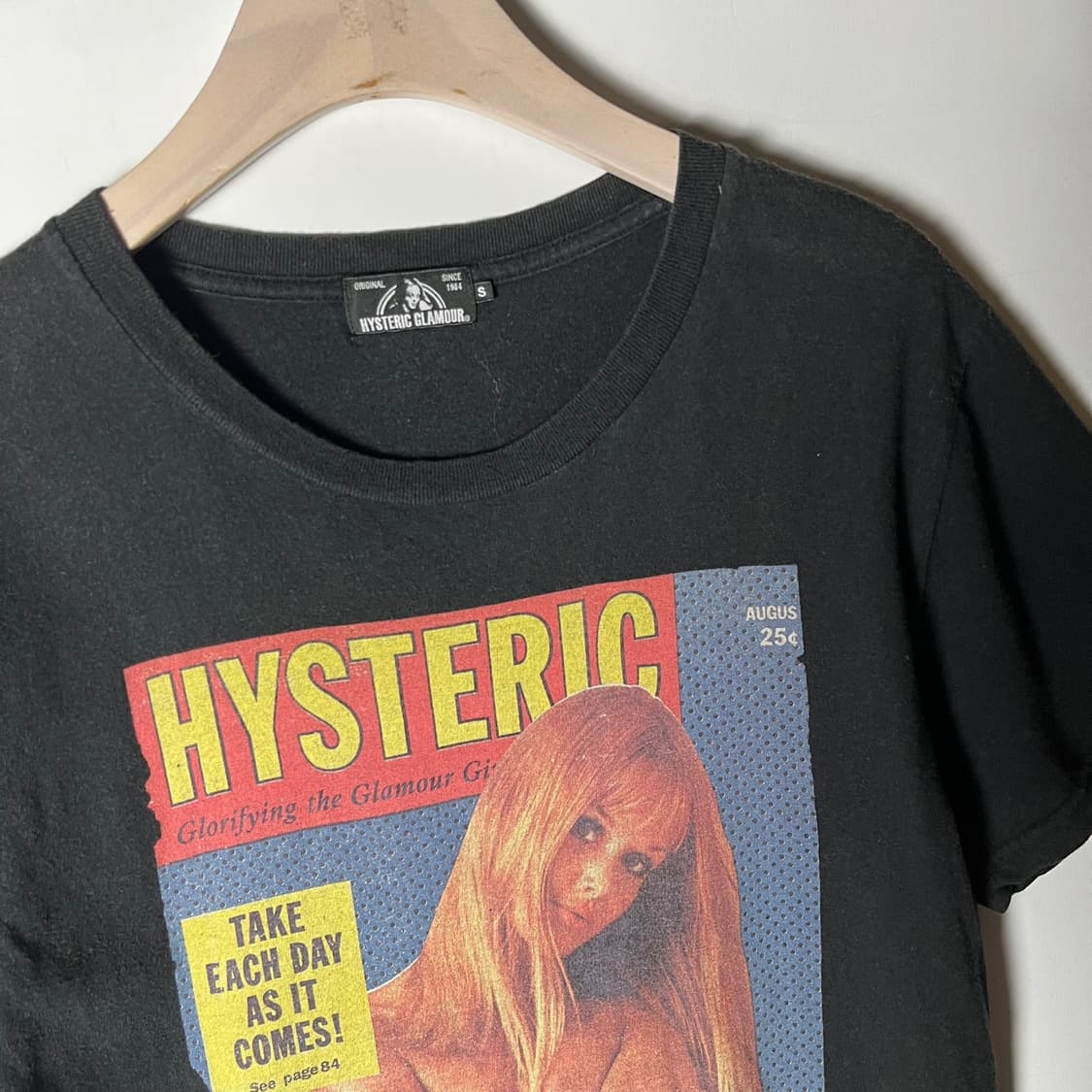 [Hysteric Glamour] 히스테릭글래머 매거진 티셔츠 상품이미지3