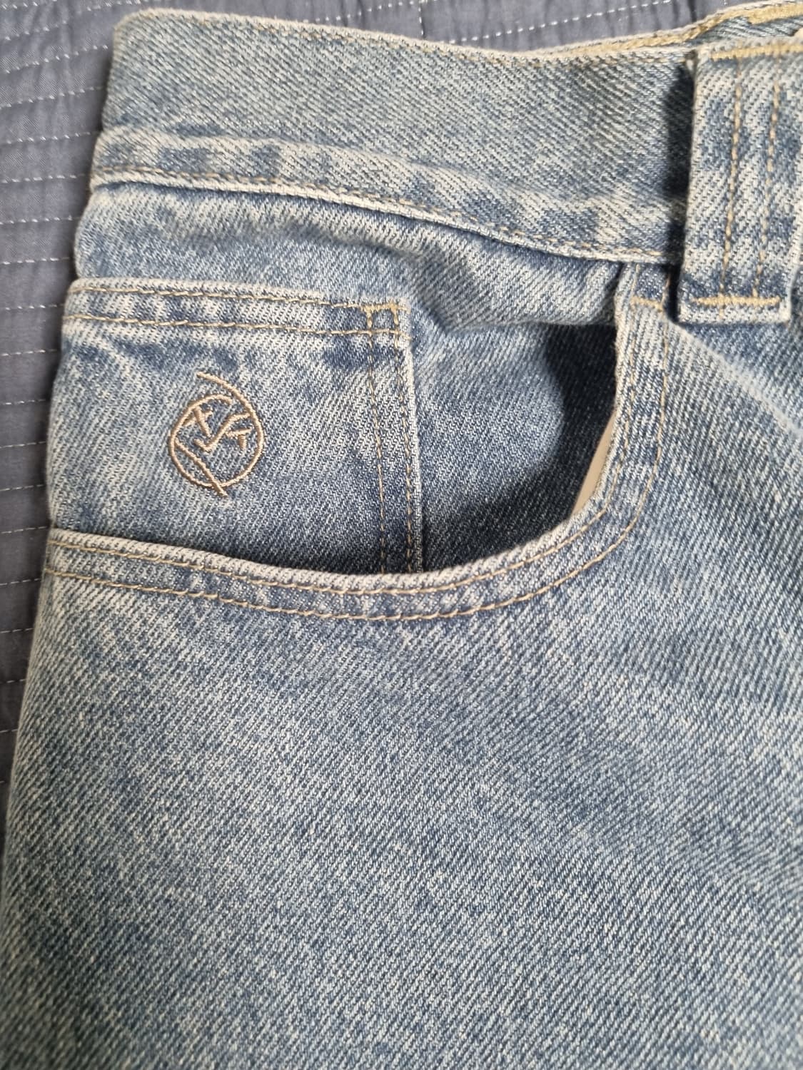 폴라스케이트 빅보이 팬츠 미드 블루 S 상품이미지3