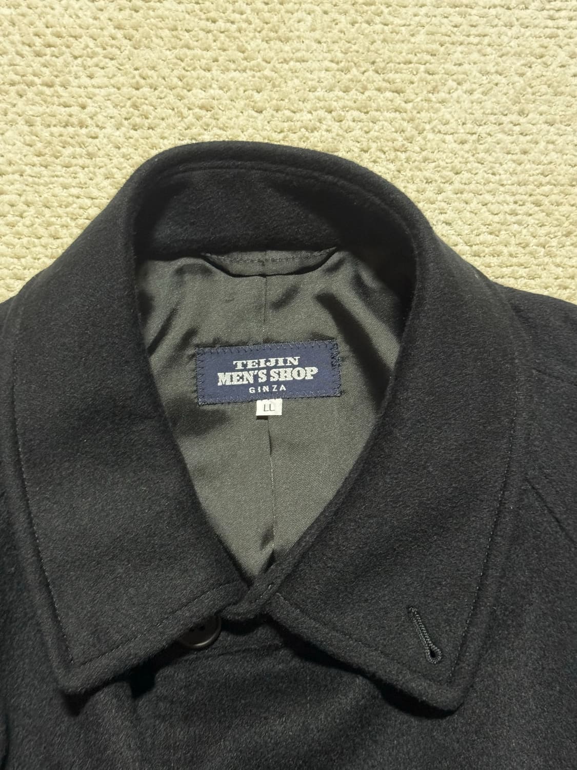 TEIJIN 퓨어 케시미어 발마칸코트 L 상품이미지7