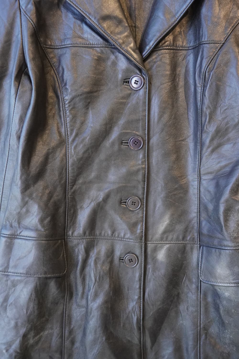 Cow leather 레더 자켓 상품이미지6