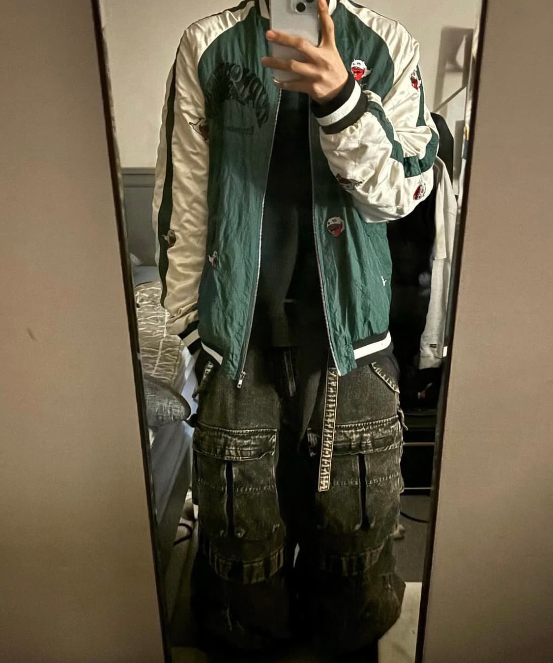 선데이오프클럽 수베니어 자켓 실착있음 상품이미지3