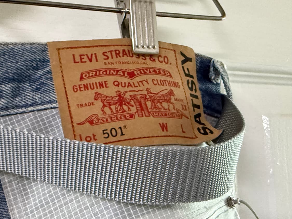 Levi’s 501 × SATISFY 한정 콜라보 데님  상품이미지7