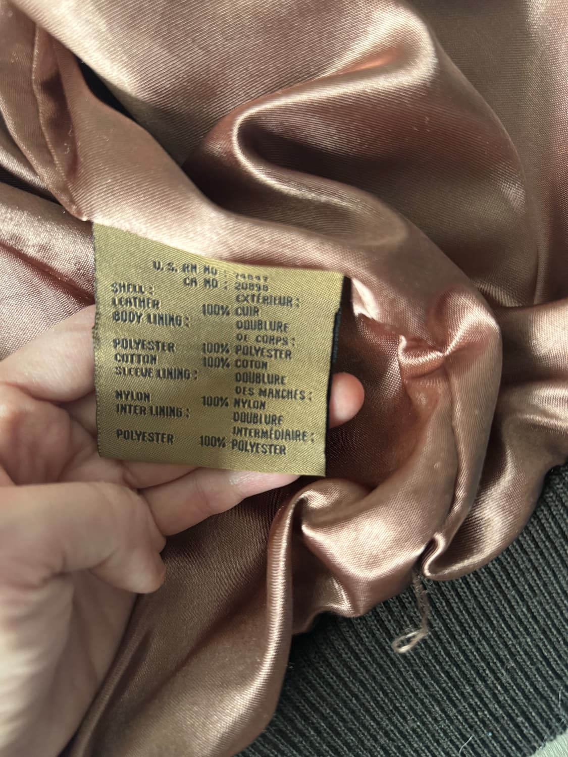 빈티지 가죽재킷 리얼 가죽 xl 상품이미지8