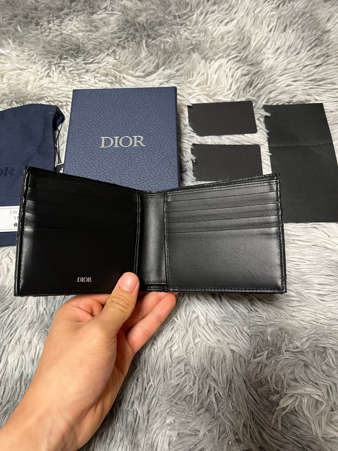 [OS / 25ss] 디올 오블리크 반지갑 상품이미지4