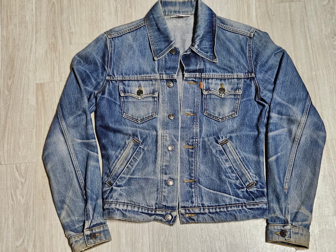 리바이스 90s 70696 오렌지탭 데님 자켓 상품이미지1