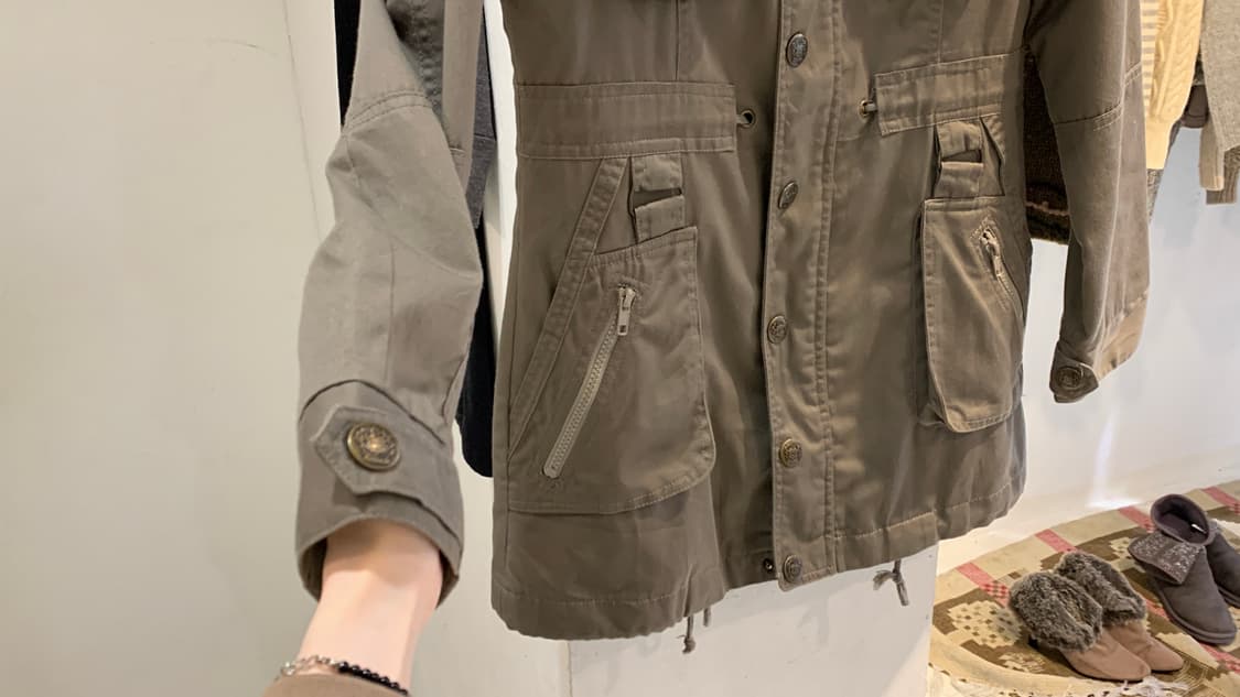 Khaki safari jacket 상품이미지5