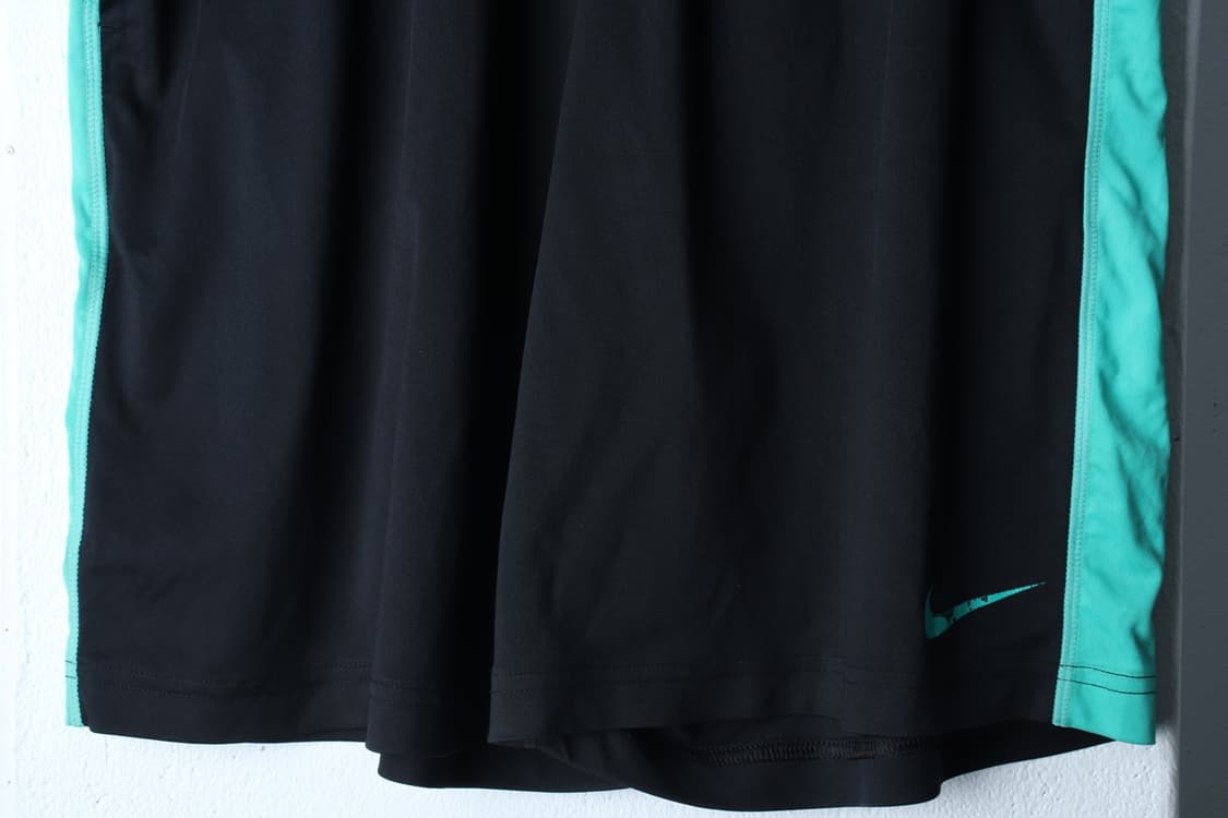 (L-XL) 나이키 반바지 팬츠 작은사용감 밴딩 블랙 기능성-P9678 상품이미지4