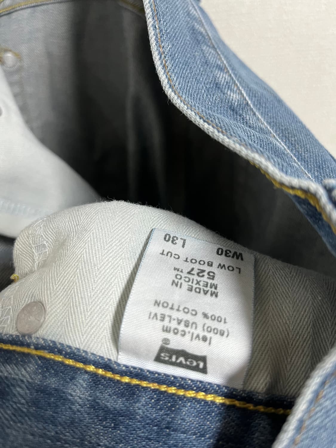 00‘s 로우핏 리바이스 527 상품이미지7