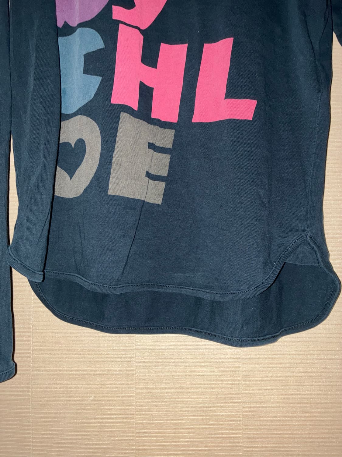 See by chloe 씨바이 끌로에 딱붙 긴팔티 갸루 유넥  상품이미지2