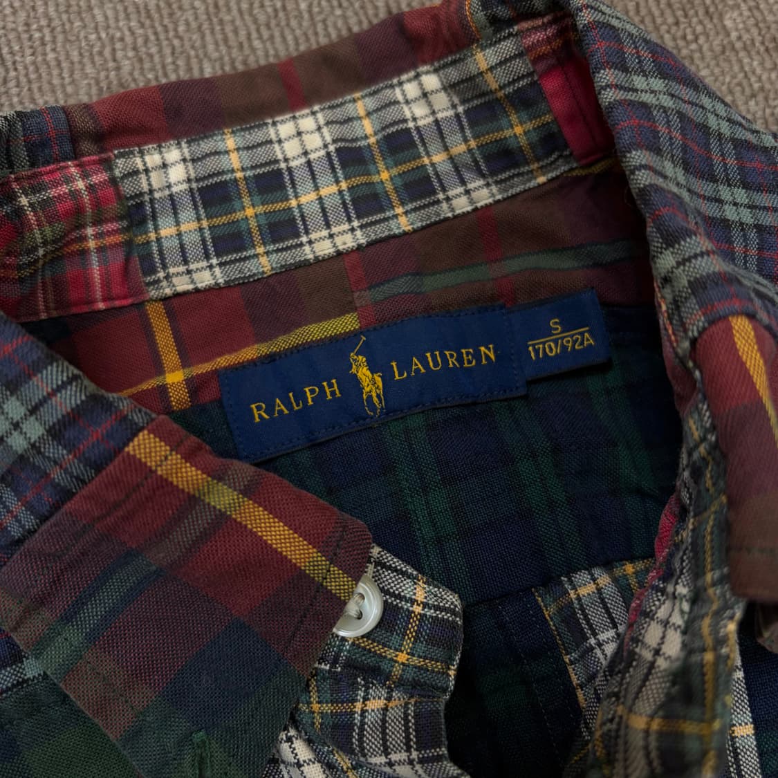 polo 랄프로렌 폴로 패치워크 셔츠  상품이미지2