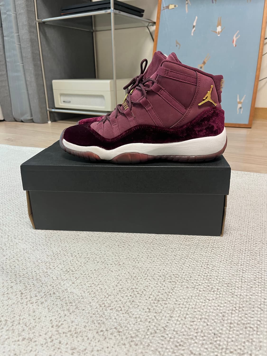 조던 11 레트로 RL GG 헤어리스 마룬 250 상품이미지3
