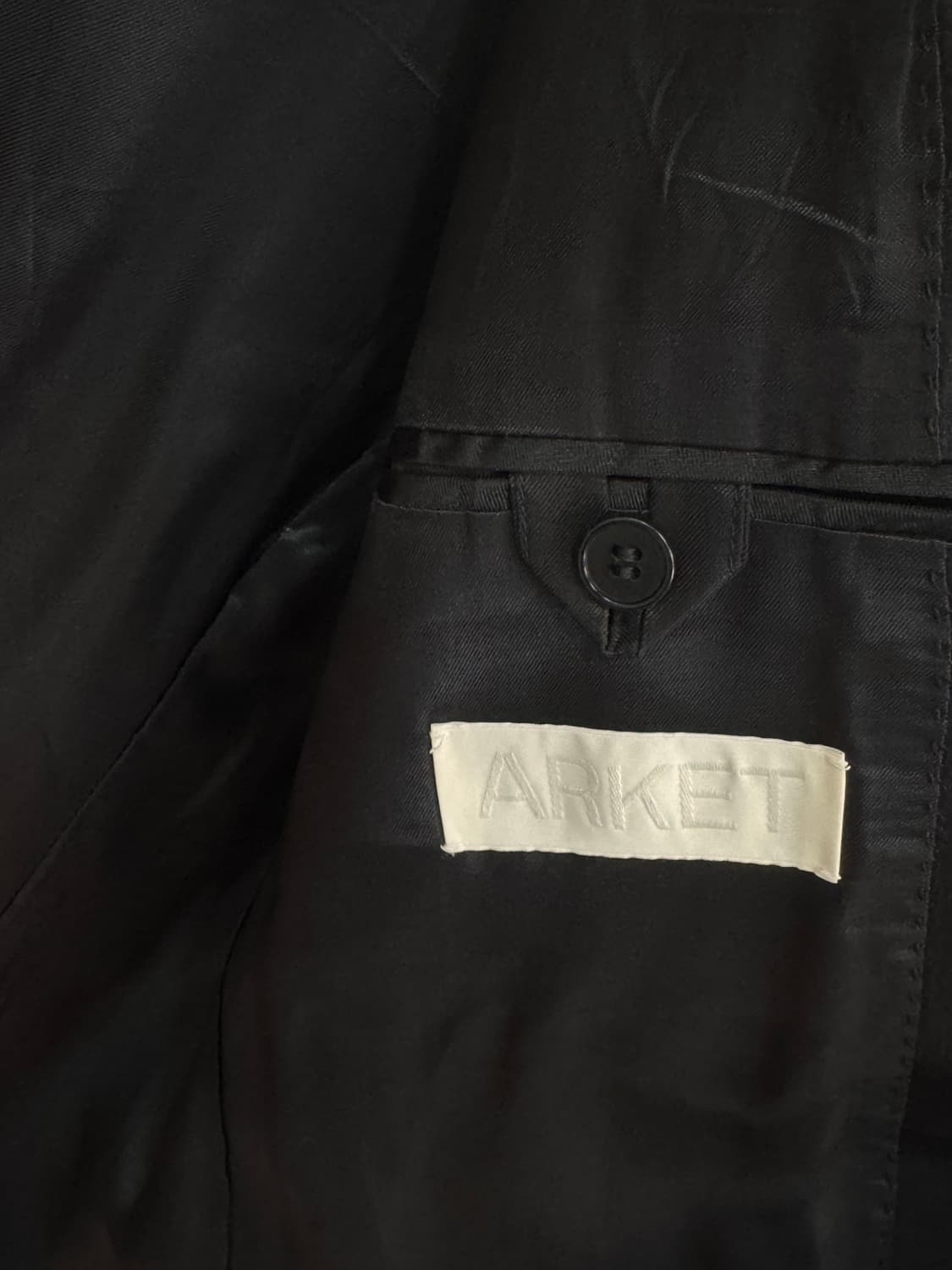 아르켓 오버핏 새틴 블레이저 상품이미지6