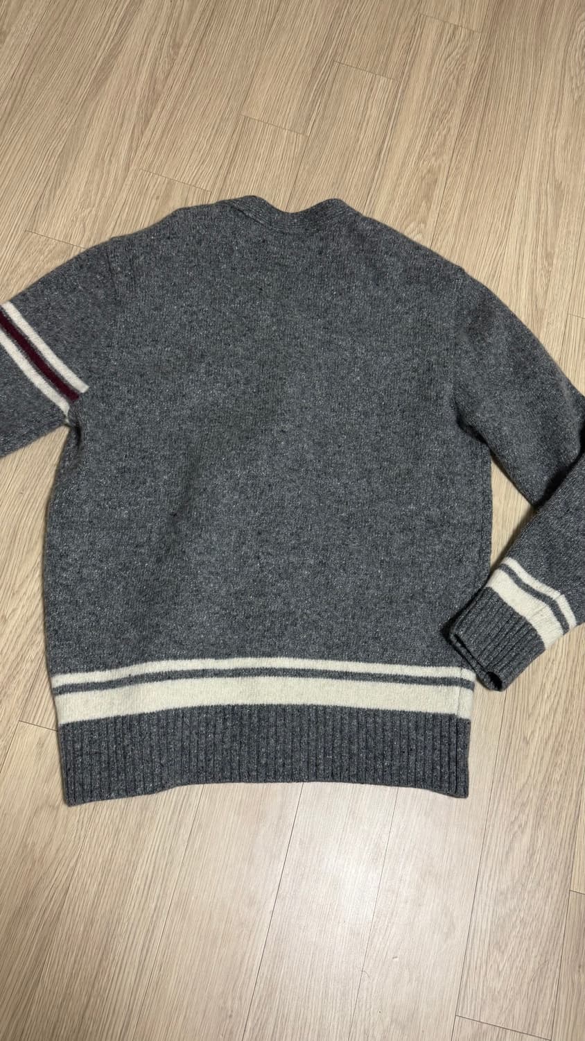 W.ANGLE 남성 골프 가디건입니다  사이즈는 105이고, 가슴둘레 1 상품이미지2