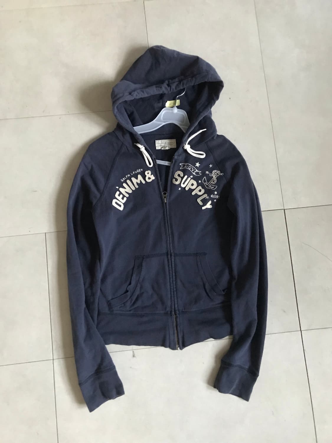 폴로 데님&서플라이 딱붙핏 후드집업 상품이미지9