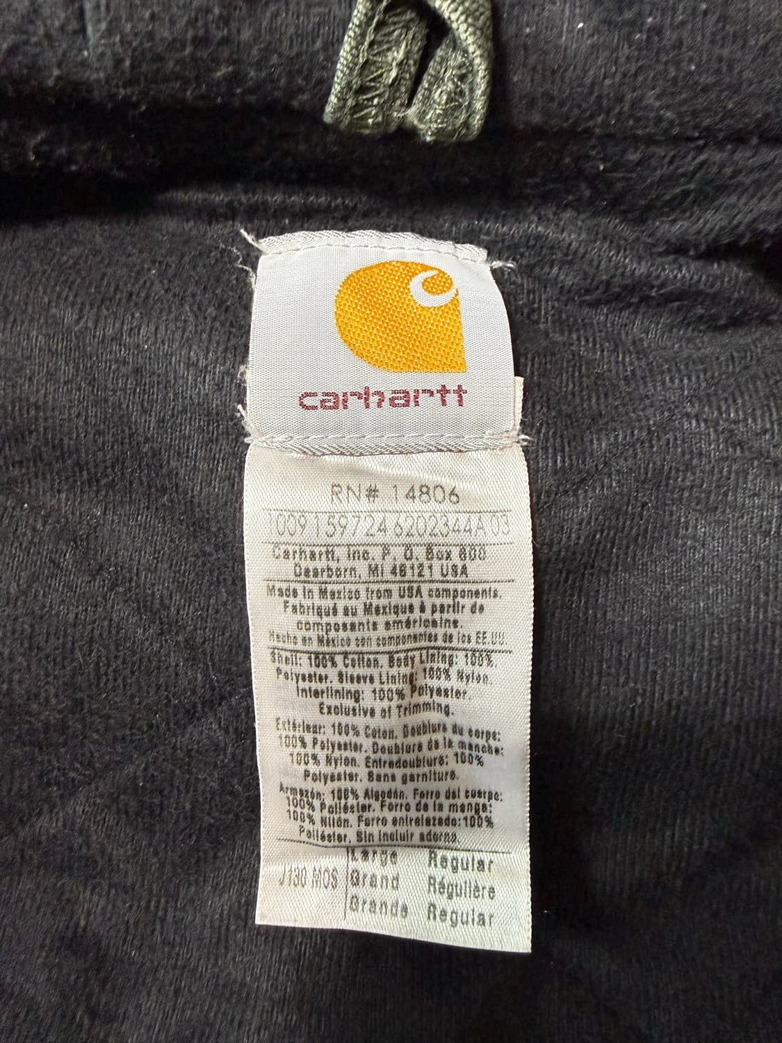 칼하트 J130 mos 모스 상품이미지9