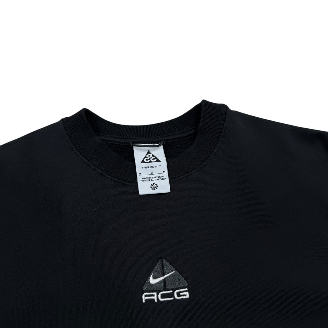 나이키 ACG 우먼 터프 써마핏 레벨 맨투맨 블랙 M 상품이미지2