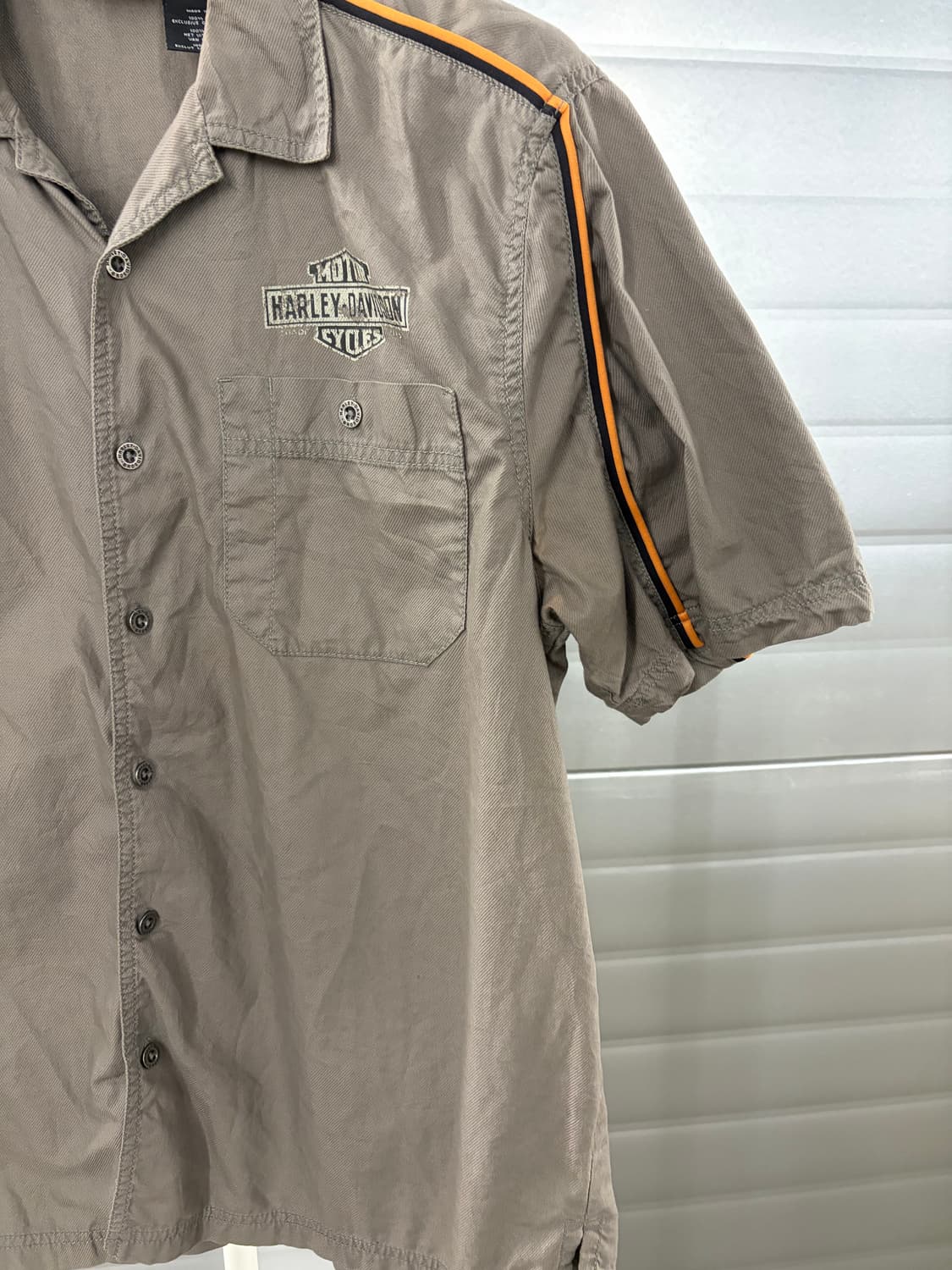 Harley Davidson half-sleeve shirt L 상품이미지3