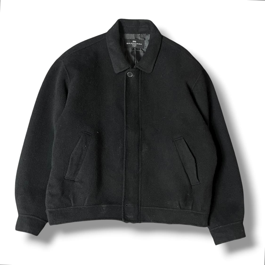 발렌시아가 캐시미어 블렌드 숏 코트100 상품이미지1