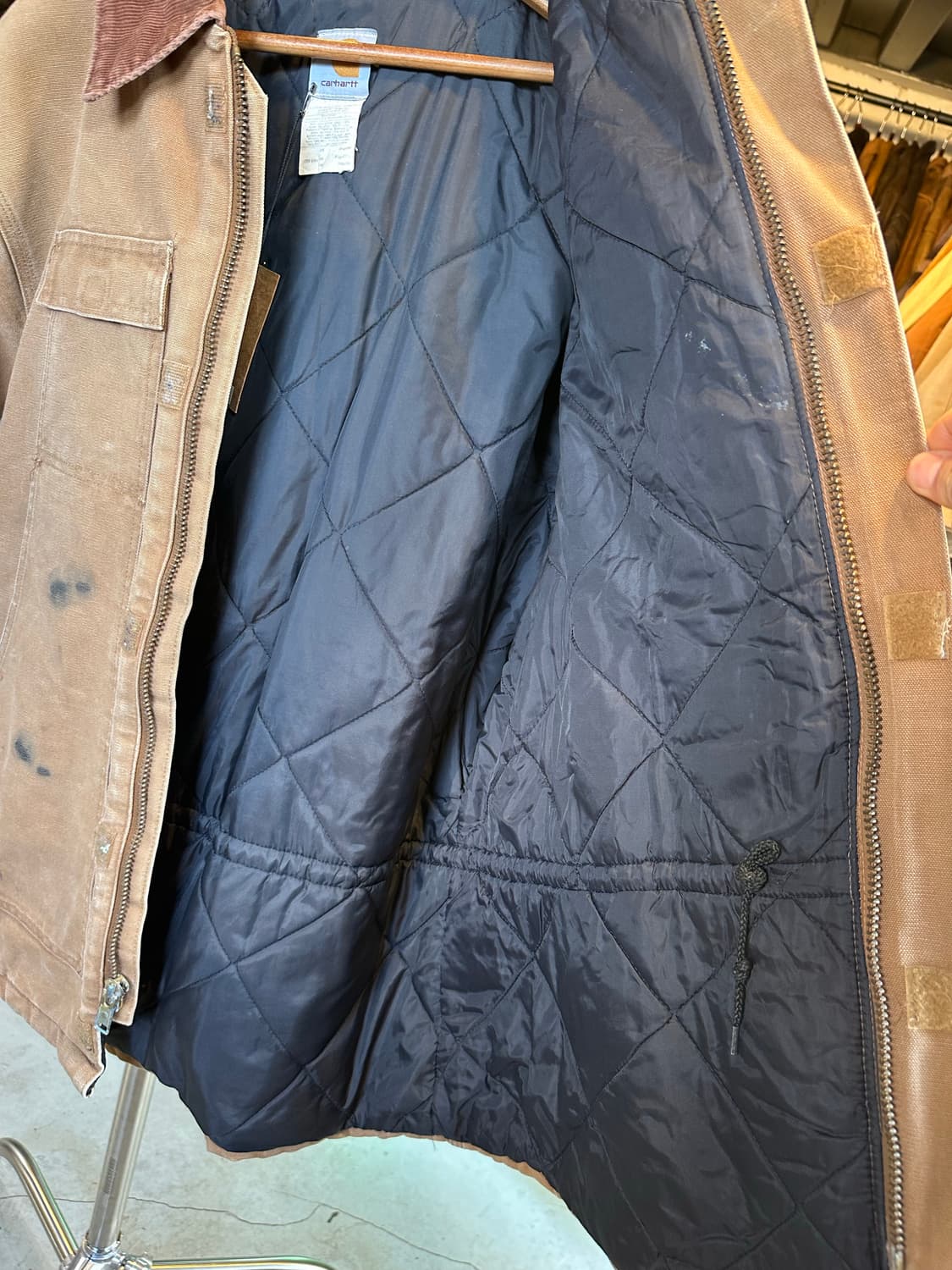 칼하트 덕 액티브 더티 워크 자켓 상품이미지8