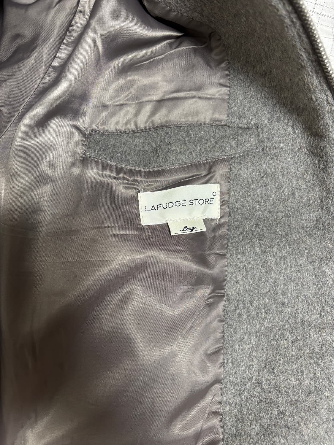 LAFUDGE STORE 울 블루종 자켓 상품이미지4