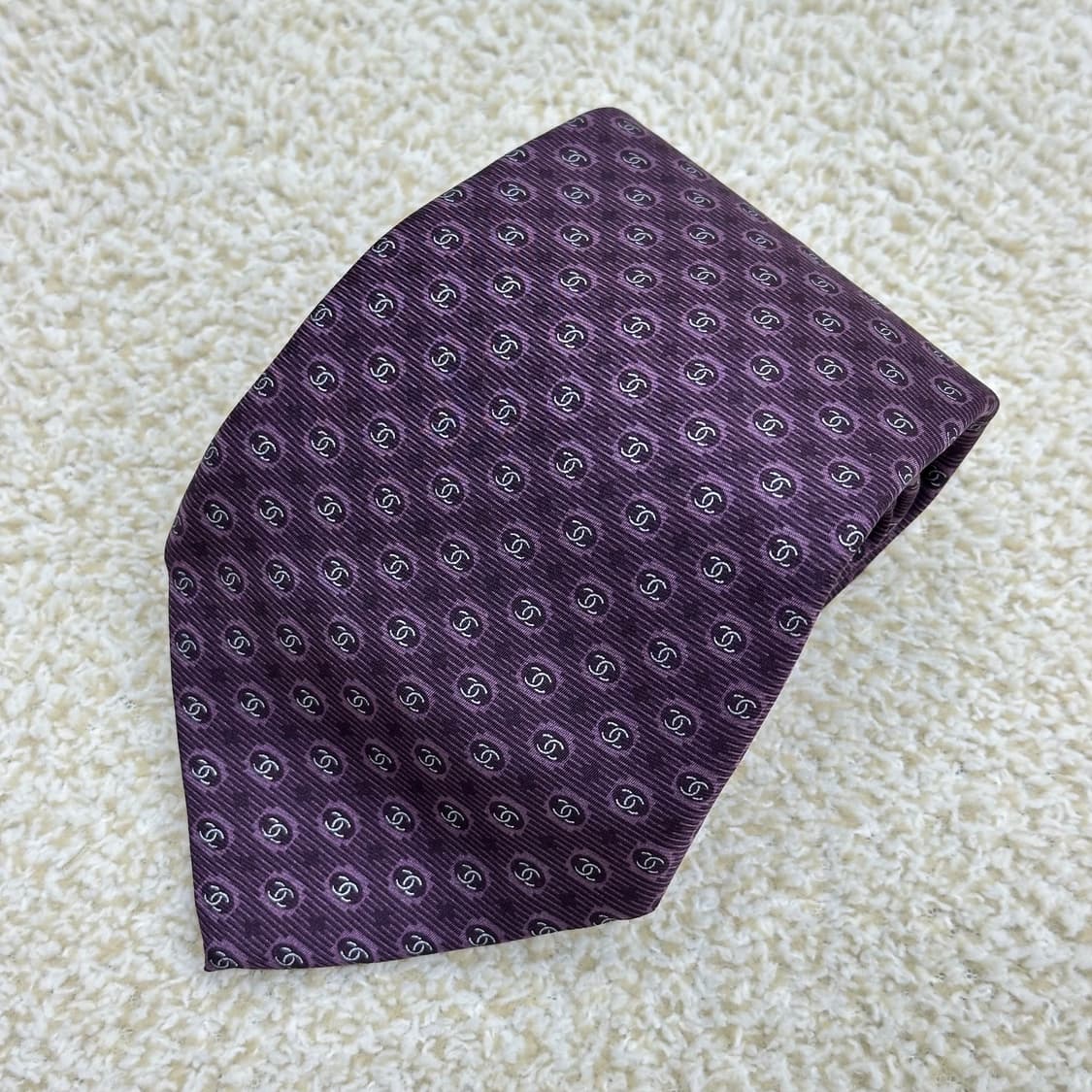 샤넬 실크 넥타이 상품이미지6