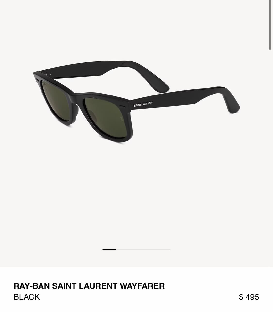 SAINT LAURENT X RAYBAN 상품이미지1
