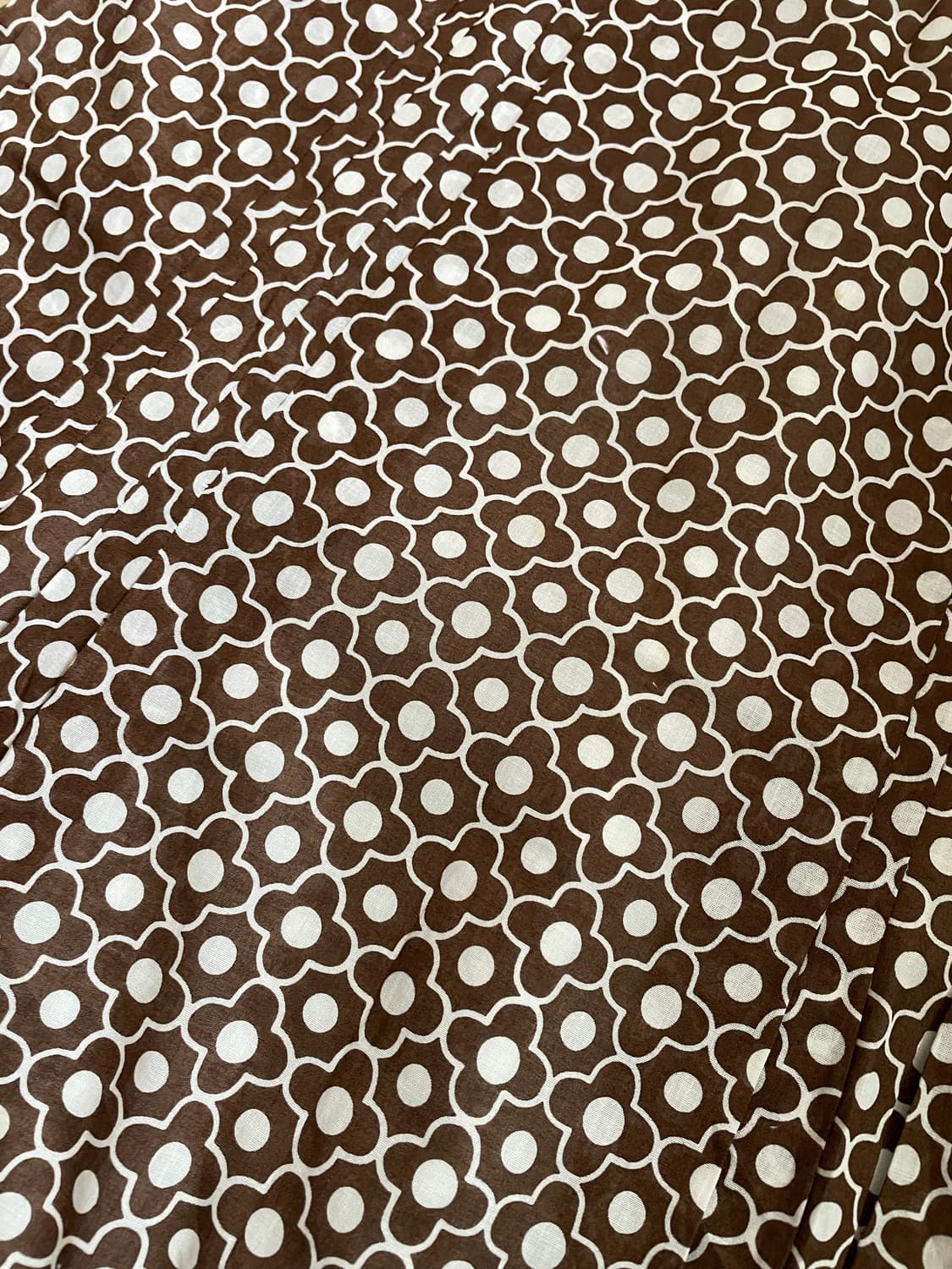     빈티지 플라워 패턴 플레어 스커트 상품이미지5