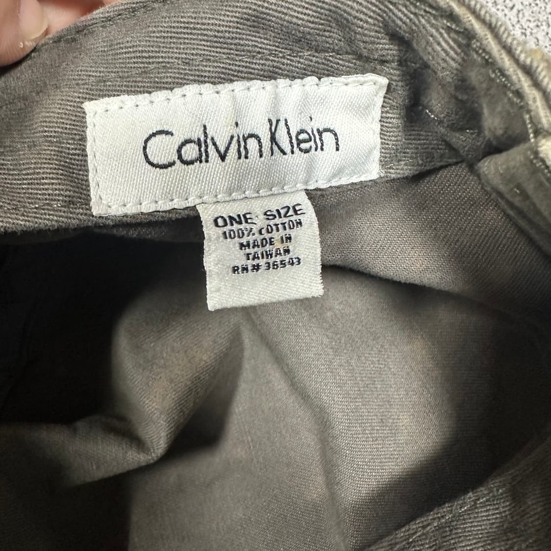 ✨ (바배) CK 캘빈클라인 군모 빈티지 볼캡 모자 상품이미지4