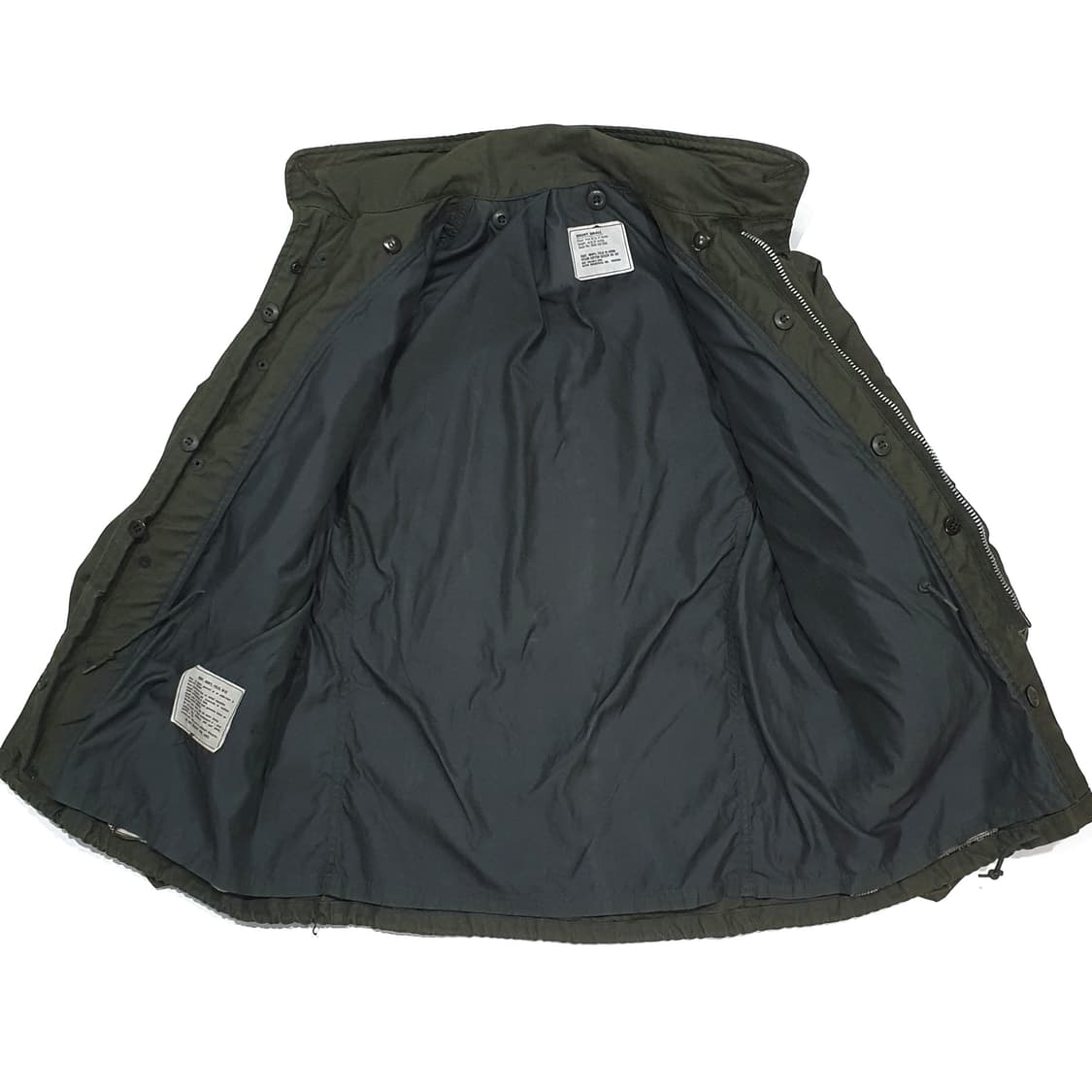 m65 필드자켓 2세대 스몰 숏 (100) 회색안감 민트급 상품이미지8