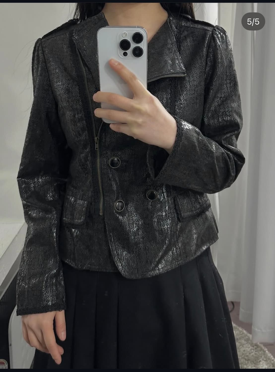 axes femme detail jacket 상품이미지2