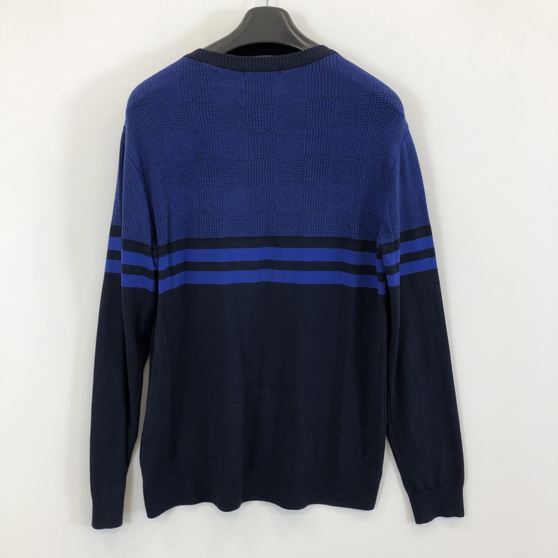 빈폴 자수로고 블루 라운드니트 105  상품이미지4