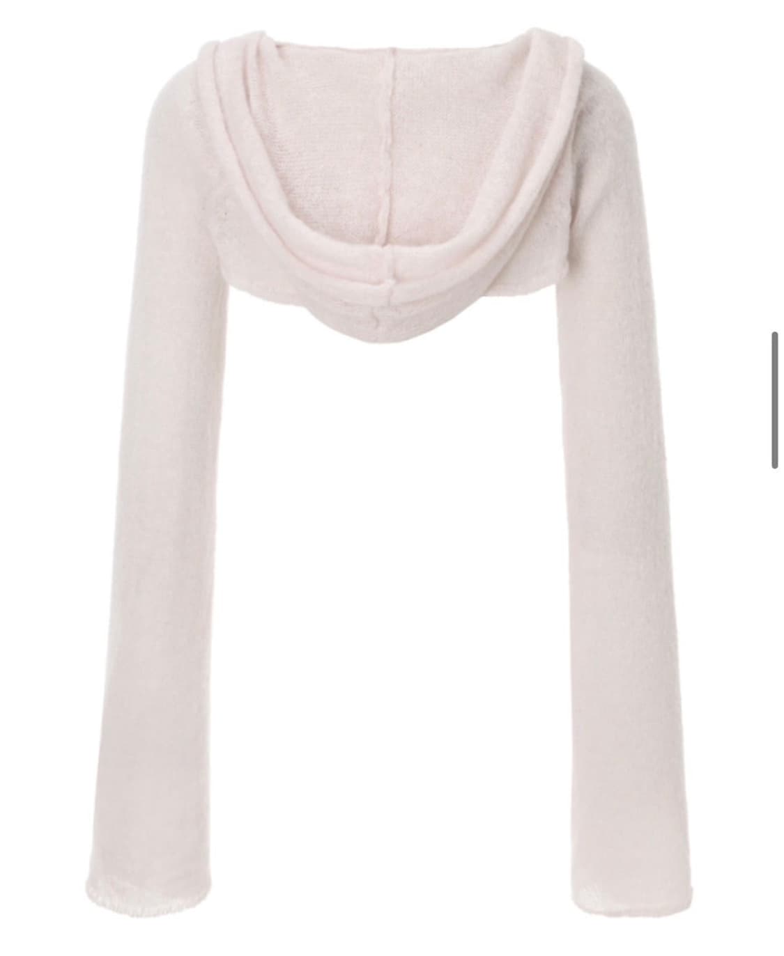 쓰리타임즈 후드볼레로 핑크 상품이미지2