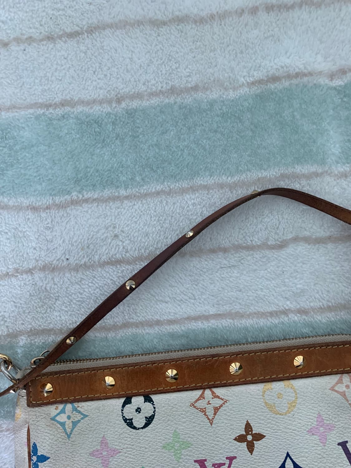 루이비통 멀티 포치 화이트 정품 가방  상품이미지6