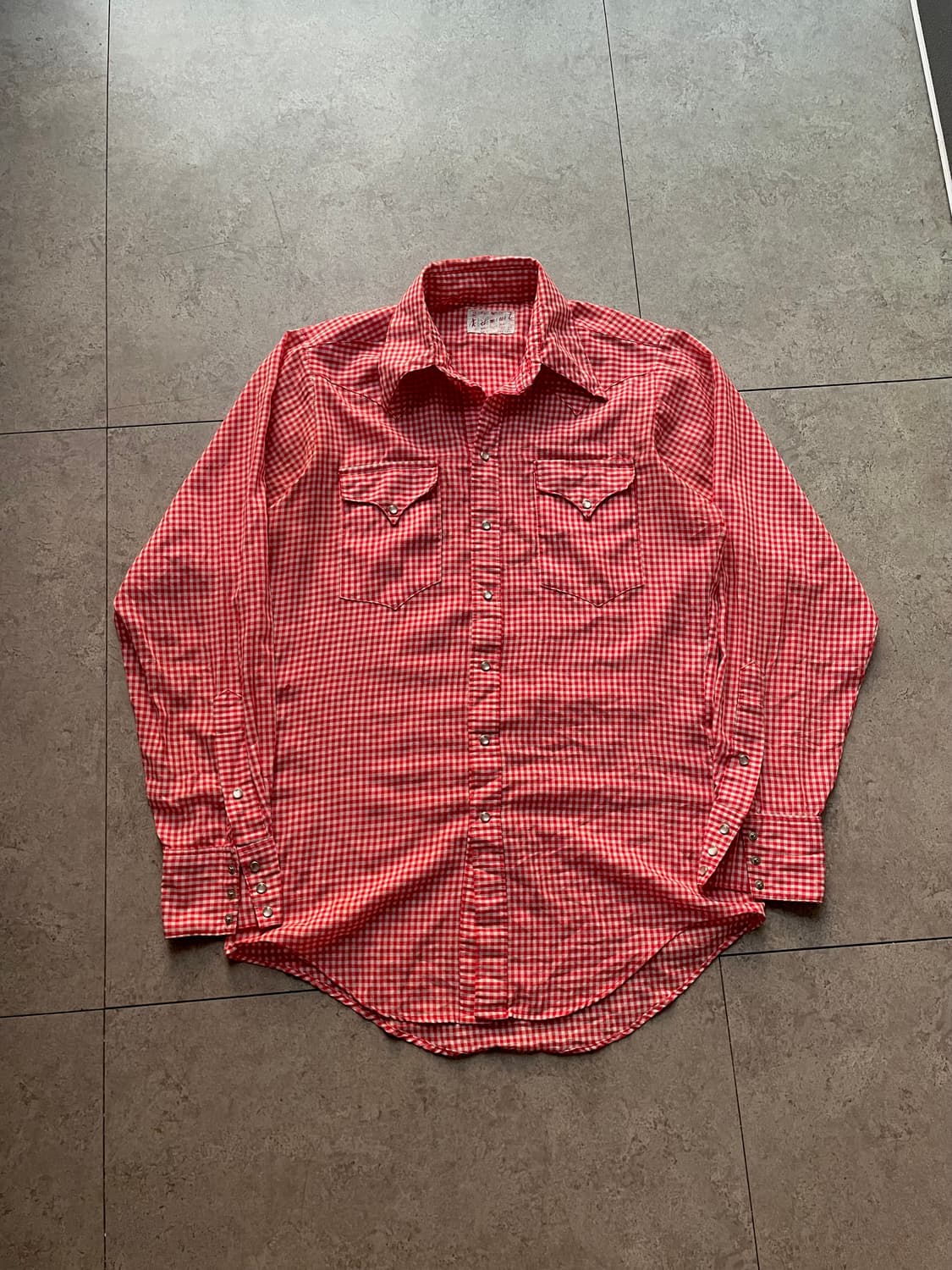 락마운트 70s 체크웨스턴셔츠 상품이미지2