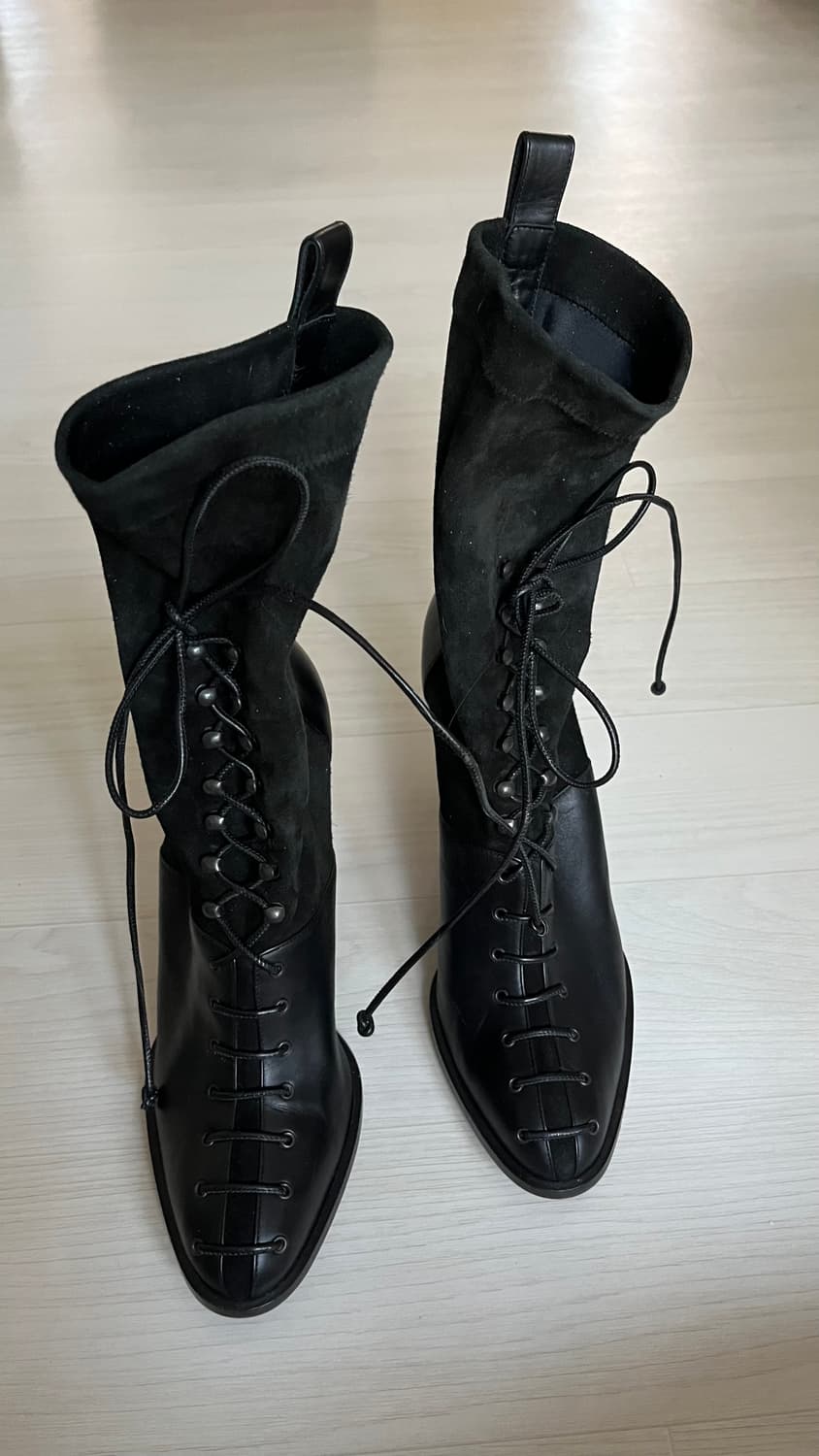 폴앤드류 레이스업 레더부츠 39 상품이미지2