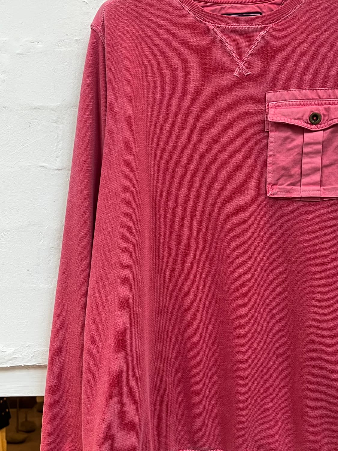 Tommy Hilfiger 핑크 스웨트 셔츠 M 상품이미지6