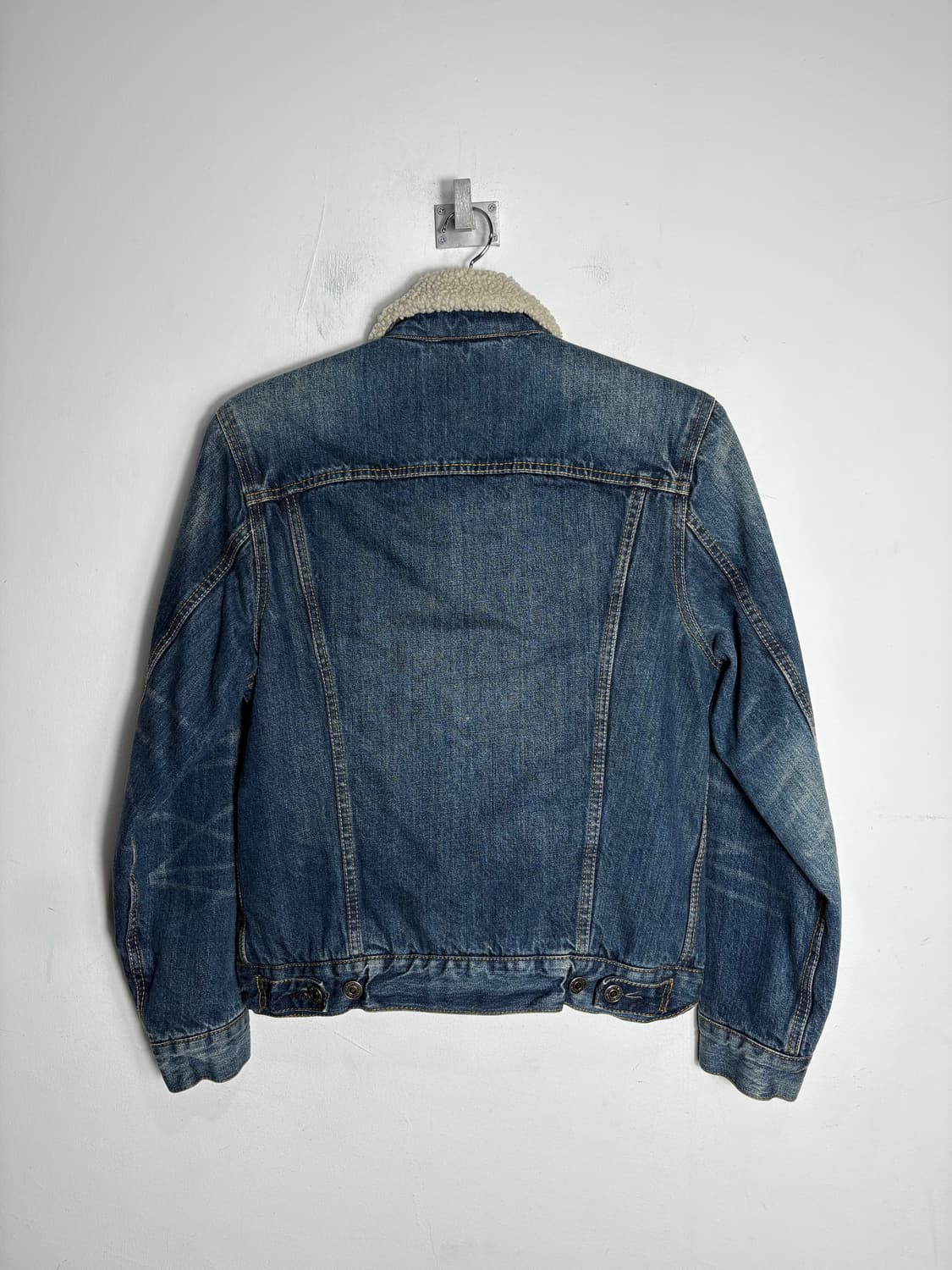 Levis 리바이스 시어링 카라 중청 데님 자켓 상품이미지6