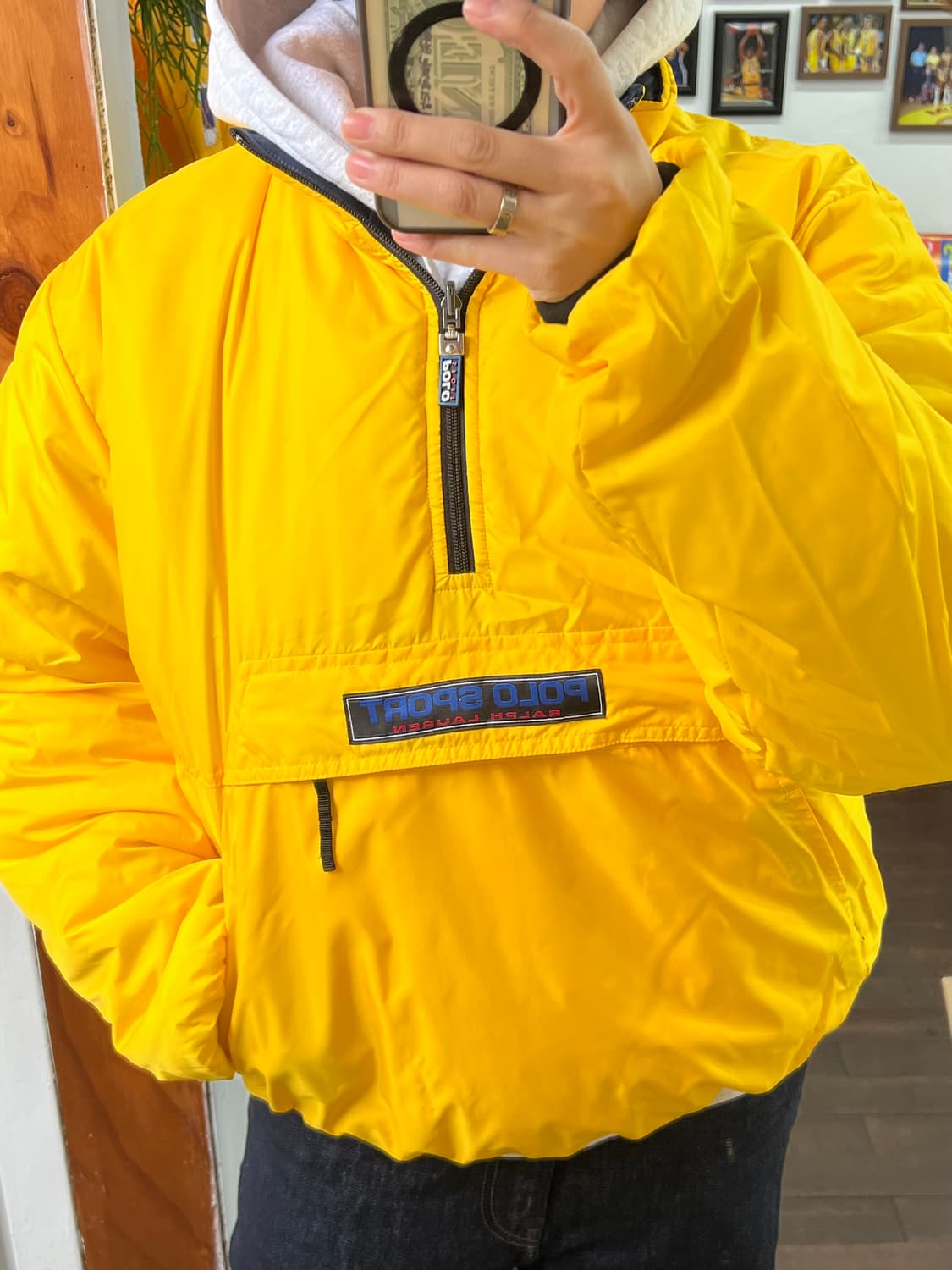 폴로스포츠 아노락 패딩 상품이미지8