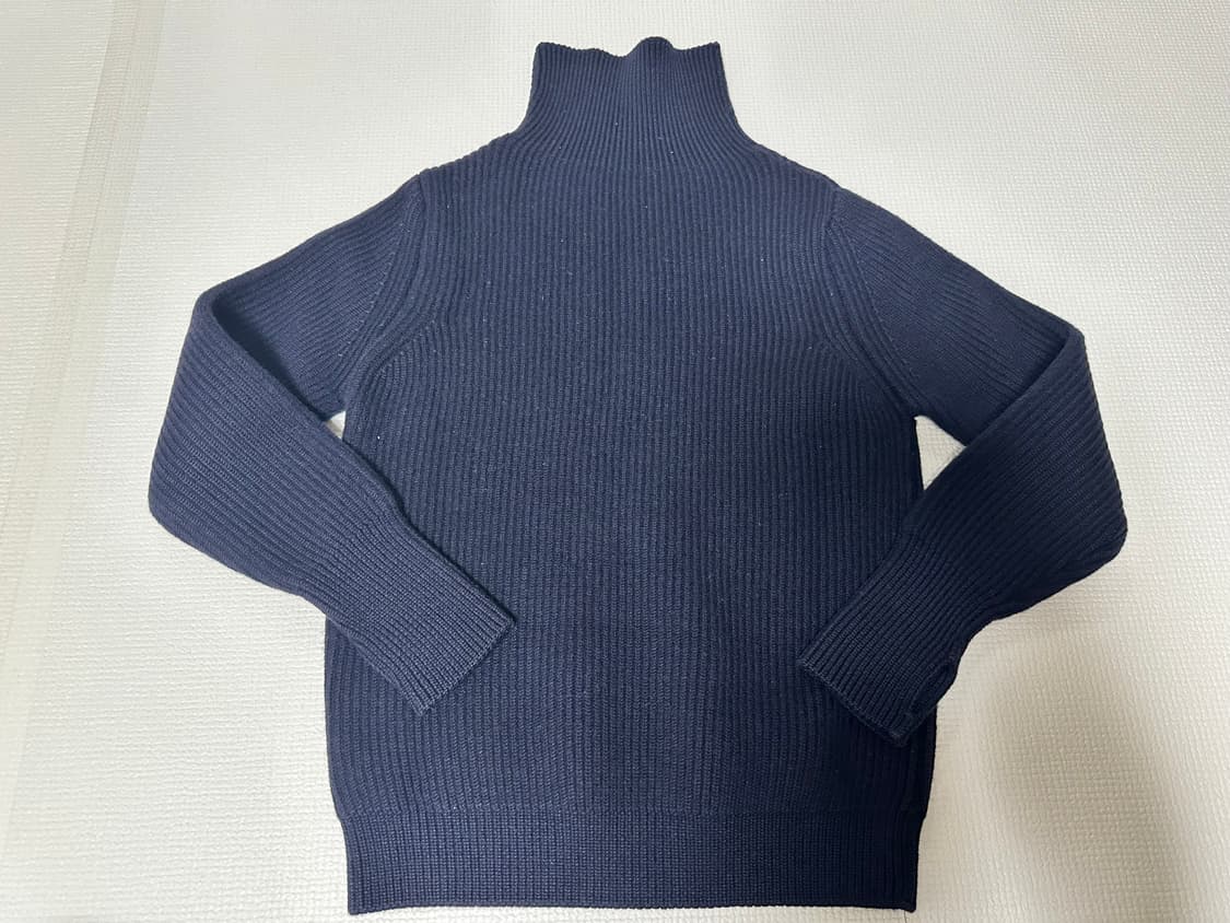 안데르센안데르센 터틀넥 네이비 S 상품이미지1