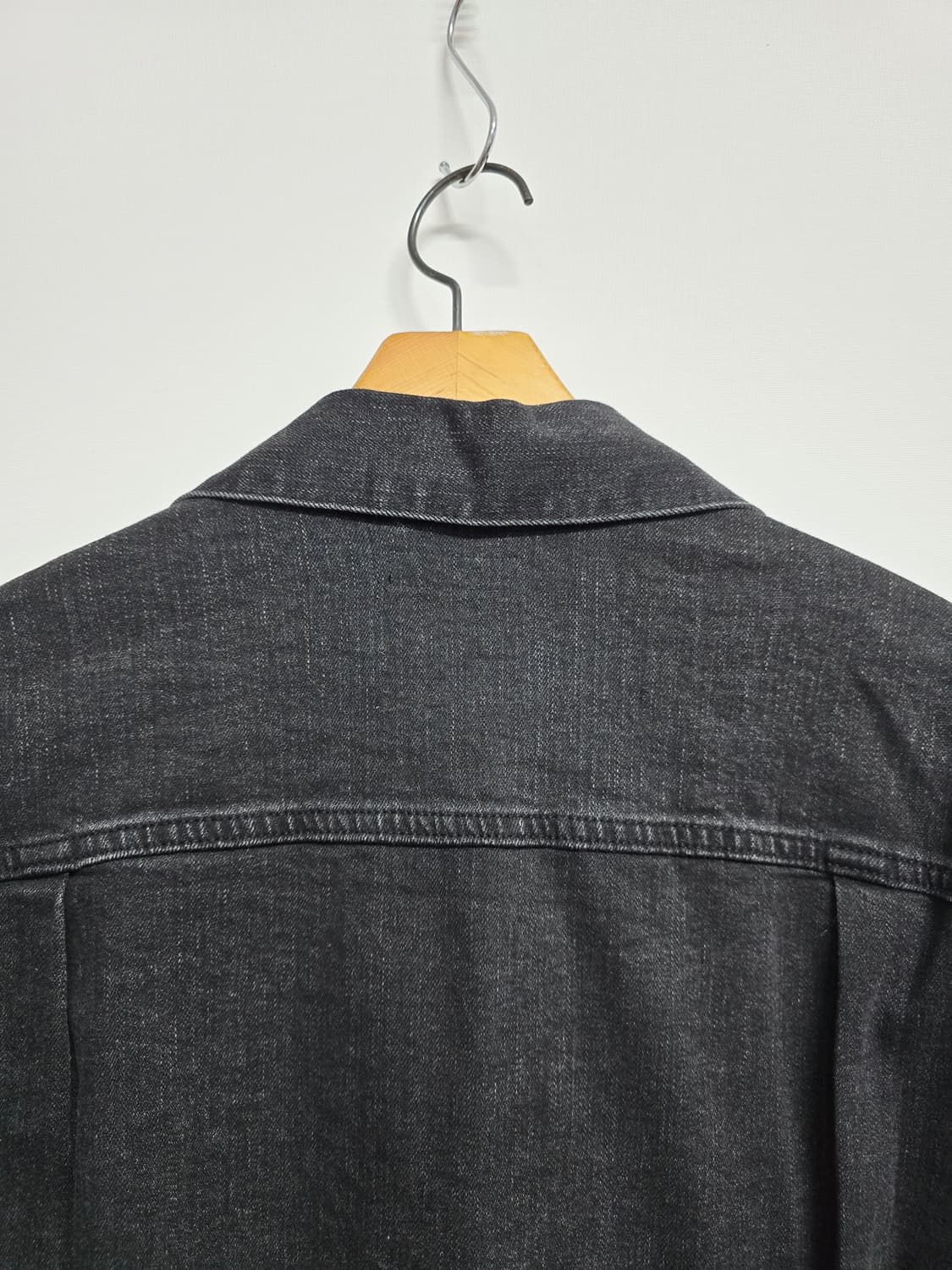 유니클로 블랙 데님 자켓 상품이미지6