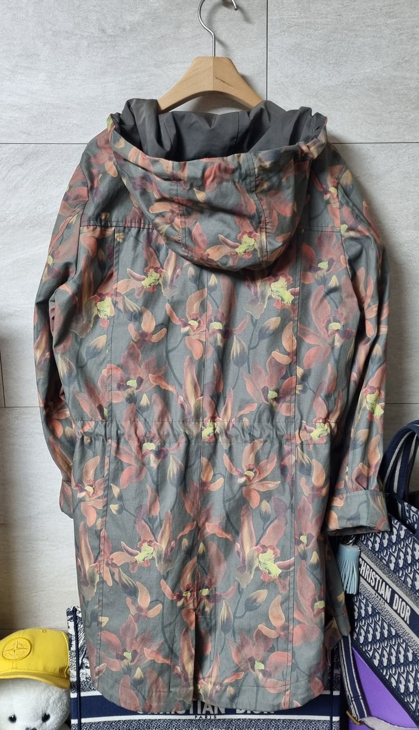 정품) 오일릴리 패턴 후드 점퍼 자켓  상품이미지9