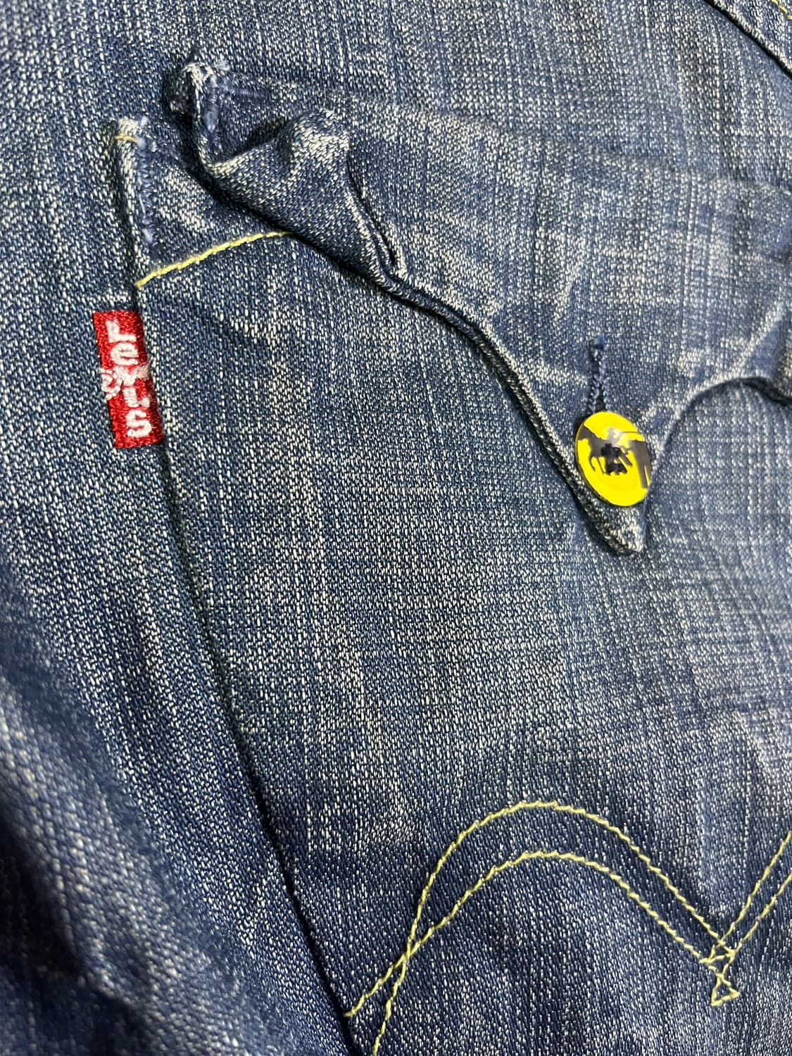 00s y2k 리바이스 509 와이드 상품이미지5