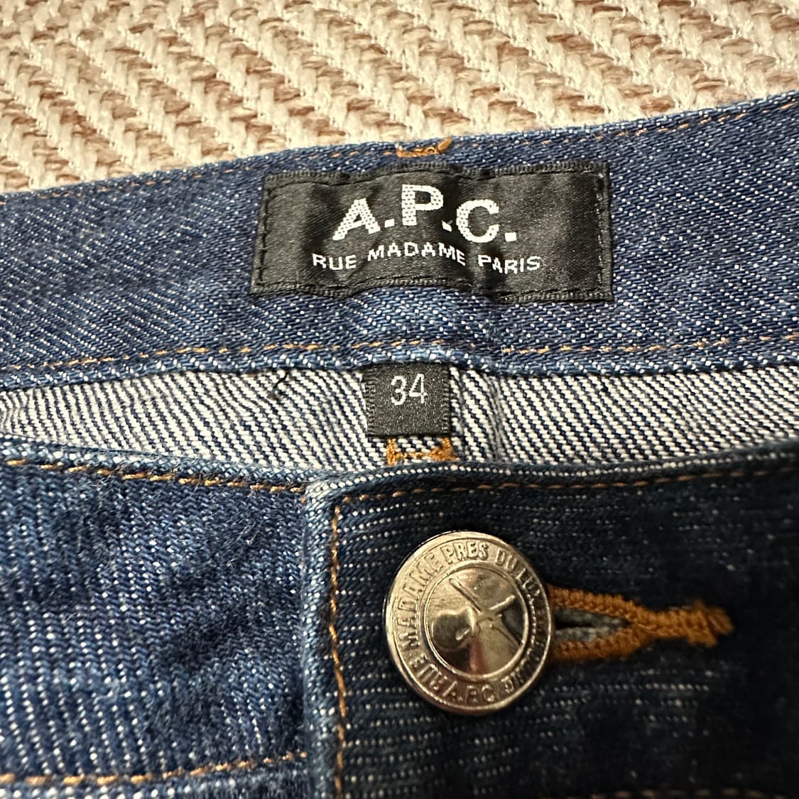 APC woman denim skirt 상품이미지3